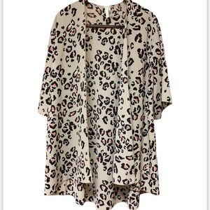 Now N Forever leopard kimono